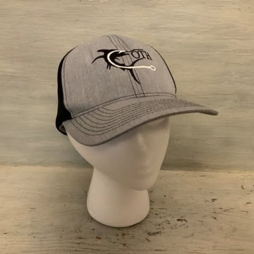 Richardson 112  On the Hook Fishwear Trucker Snapback Ballcap Adjustable Size GC